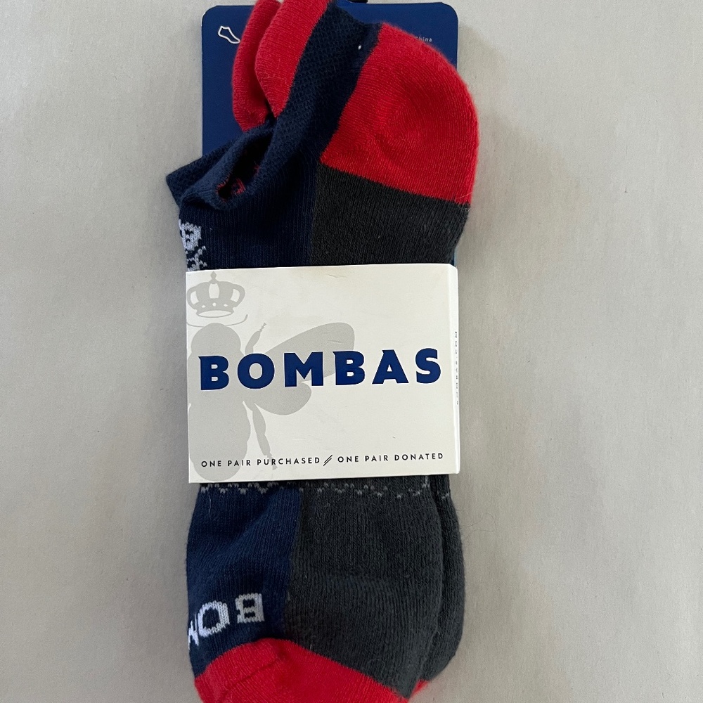 BOMBAS LARGE SOCKS RED AND BLUE